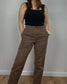 Brown Dockers Straight Leg Pants