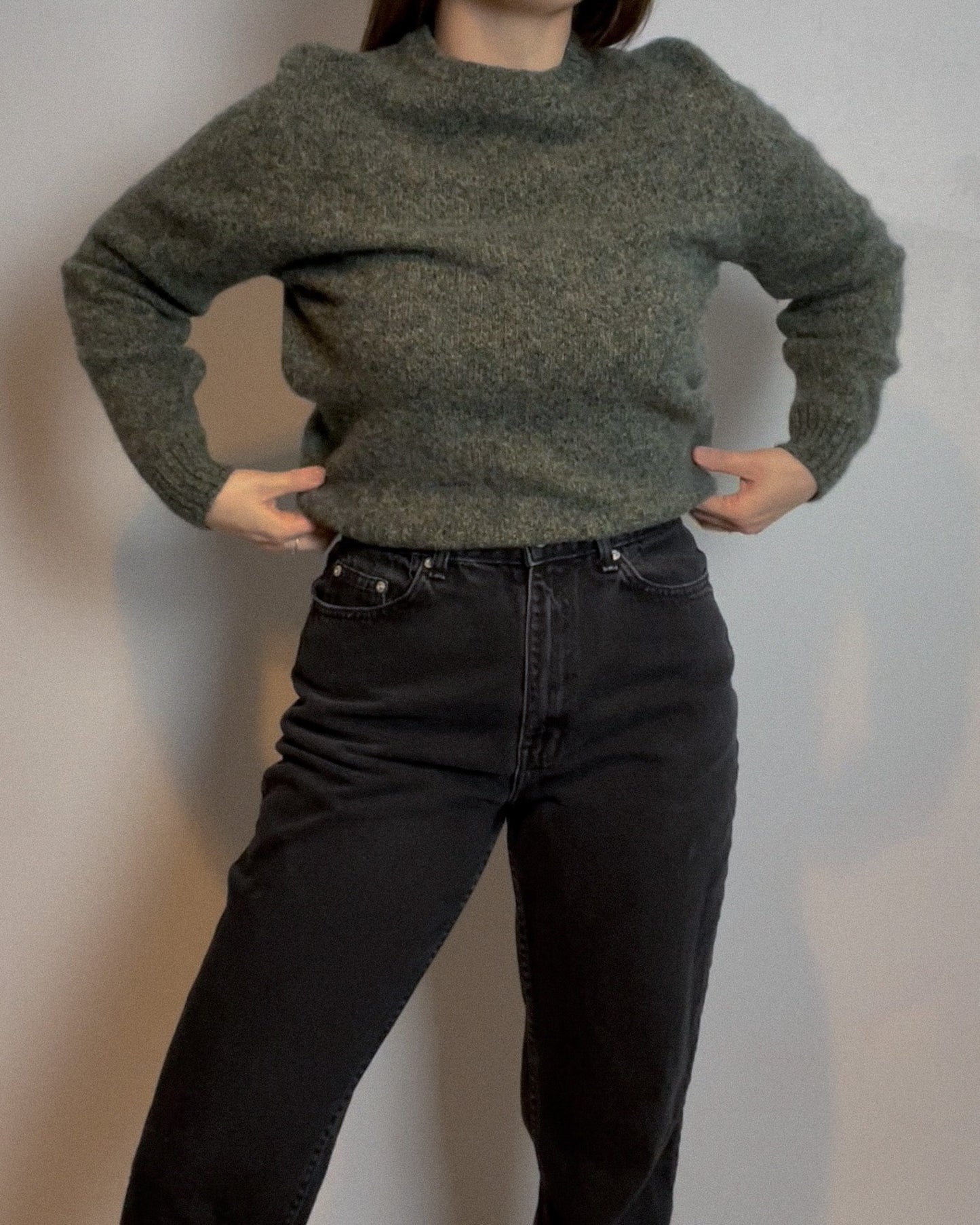 Wool Crew Neck Sweater