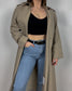 Vintage Belted Trench Coat