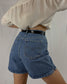 90's High Waisted Denim Shorts