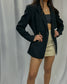 Vintage Liz Onyx Longline Blazer