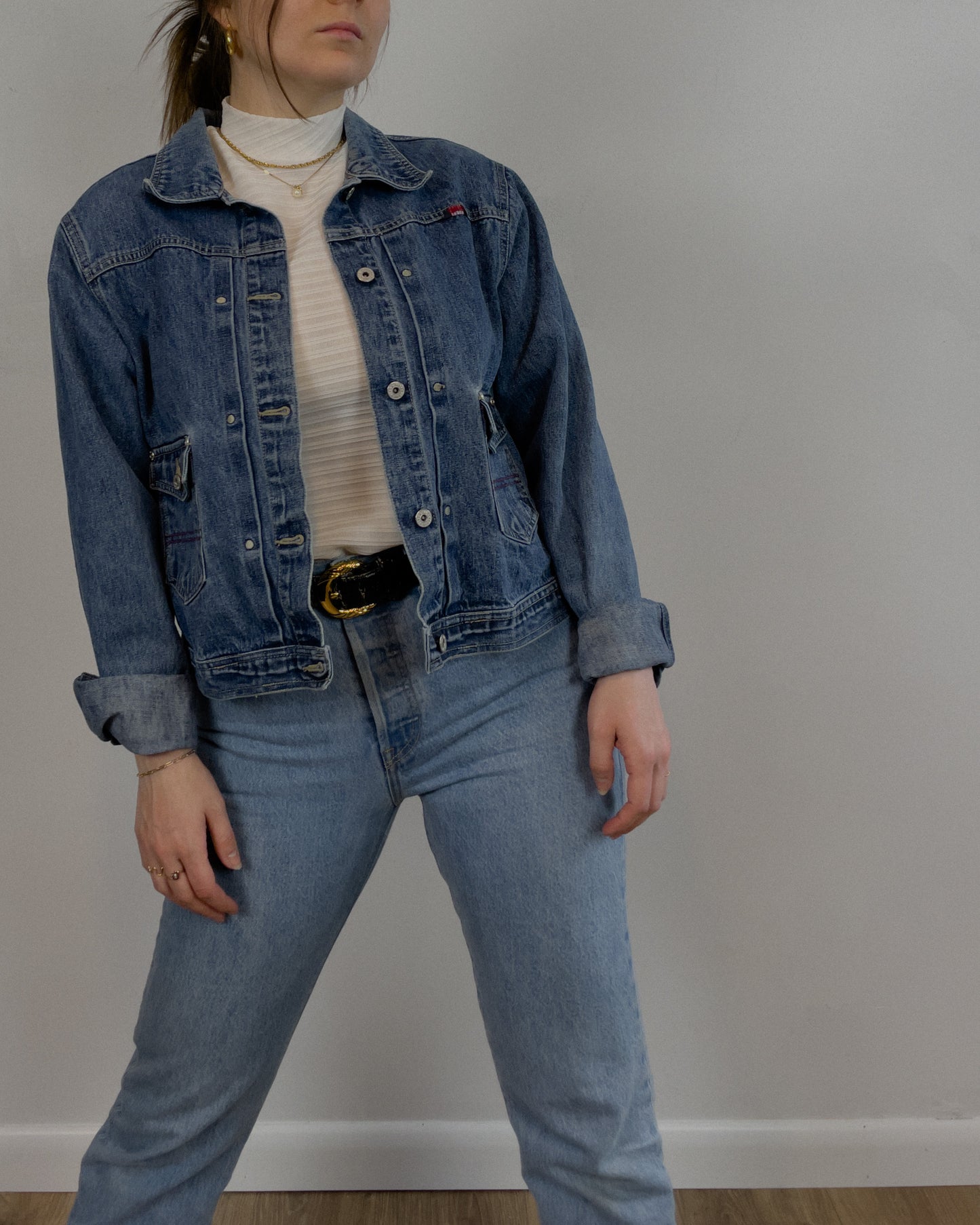 Boxy Blue Denim Jacket